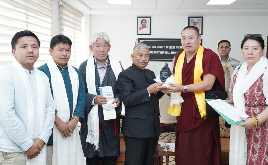 'Tibetan Parliamentary Delegation Calls on Governor of UT Ladakh'